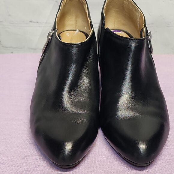 Adrienne Vittadini Midge Wedge bootie heeled shoe - Picture 3 of 10